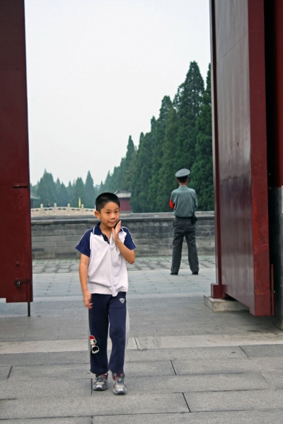 vorbereitungen zum nationalfeiertag!  //  peking 2009